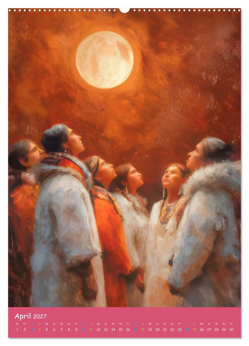 Vollmond - Im Bann des Vollmonds (CALVENDO Premium Wandkalender 2027)