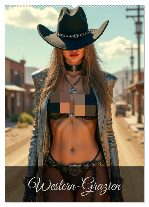 Western-Grazien (CALVENDO Wandkalender 2027)