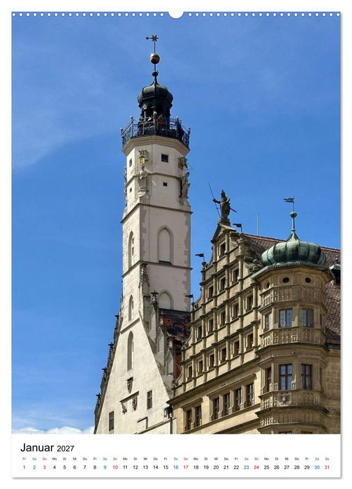 Romantik in Franken (CALVENDO Premium Wandkalender 2027)