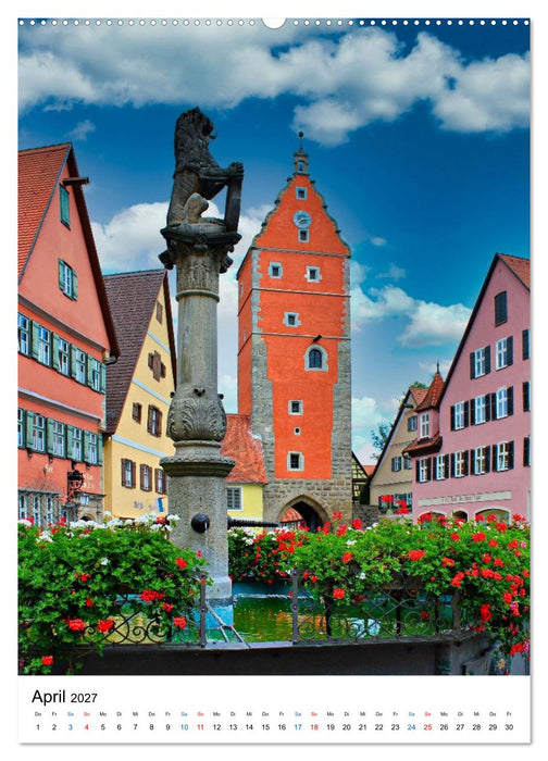 Romantik in Franken (CALVENDO Premium Wandkalender 2027)