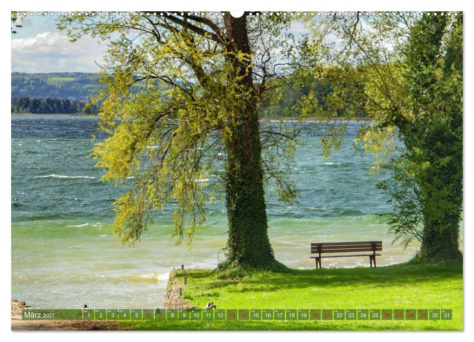 Schöne Aussichten Bänke zum Verweilen (CALVENDO Wandkalender 2027)