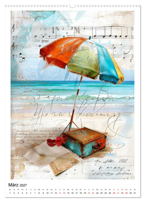 Sand.Salz.Meer. (CALVENDO Premium Wandkalender 2027)