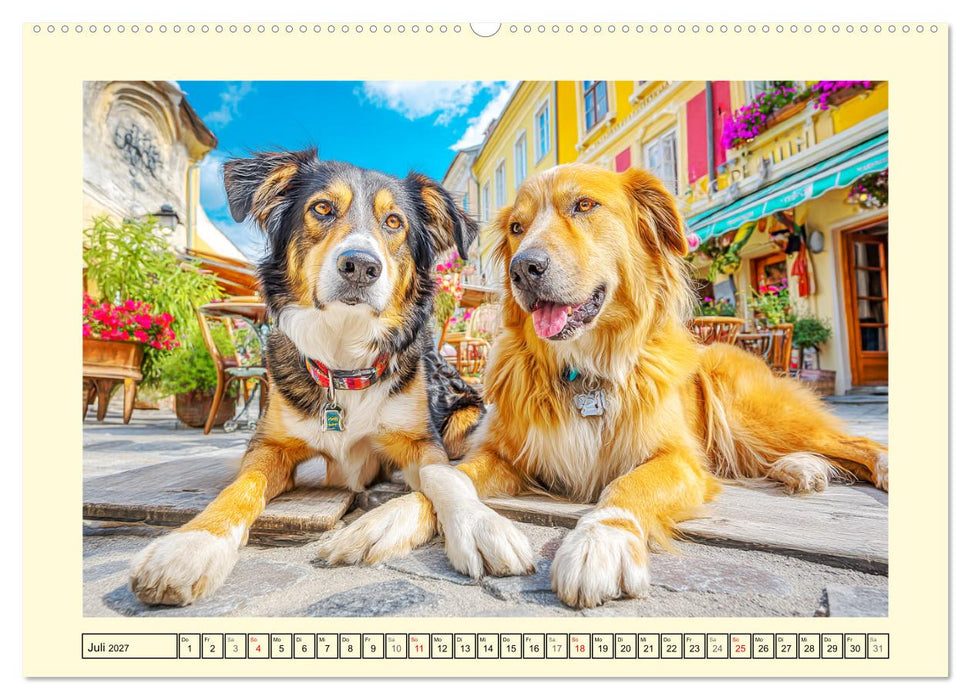 Mischlingshunde. Geliebt, schön und bunter als jeder Stammbaum (CALVENDO Premium Wandkalender 2027)