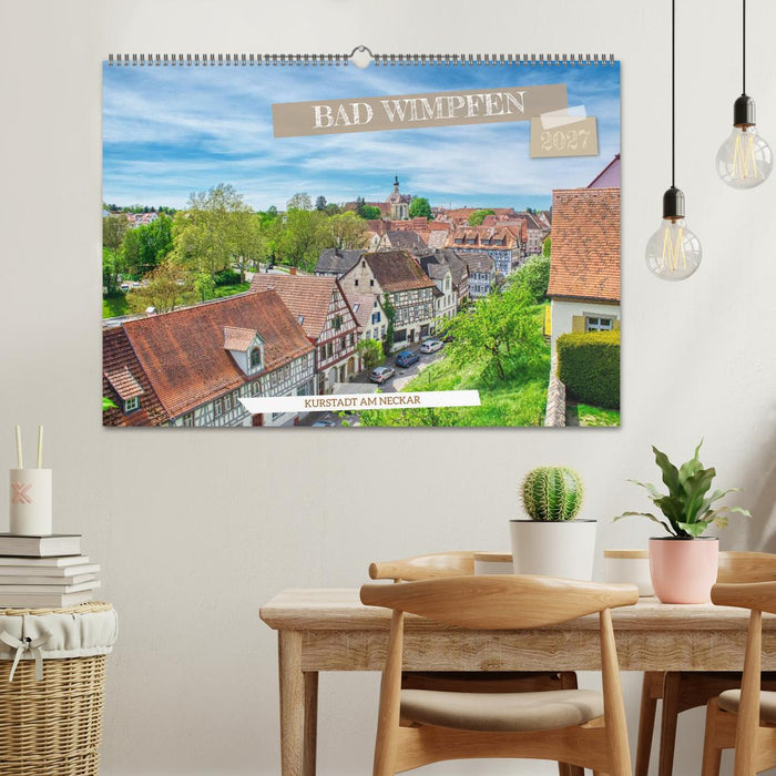 Bad Wimpfen - Kurstadt am Neckar (CALVENDO Wandkalender 2027)