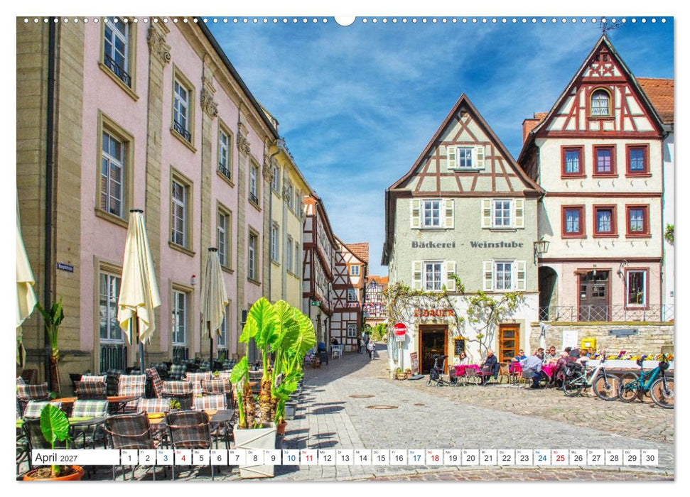 Bad Wimpfen - Kurstadt am Neckar (CALVENDO Wandkalender 2027)
