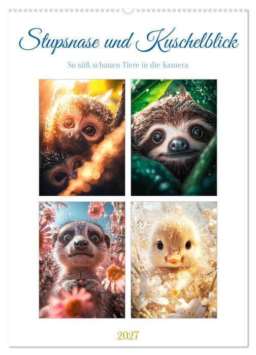 Stupsnase und Kuschelblick (CALVENDO Wandkalender 2027)