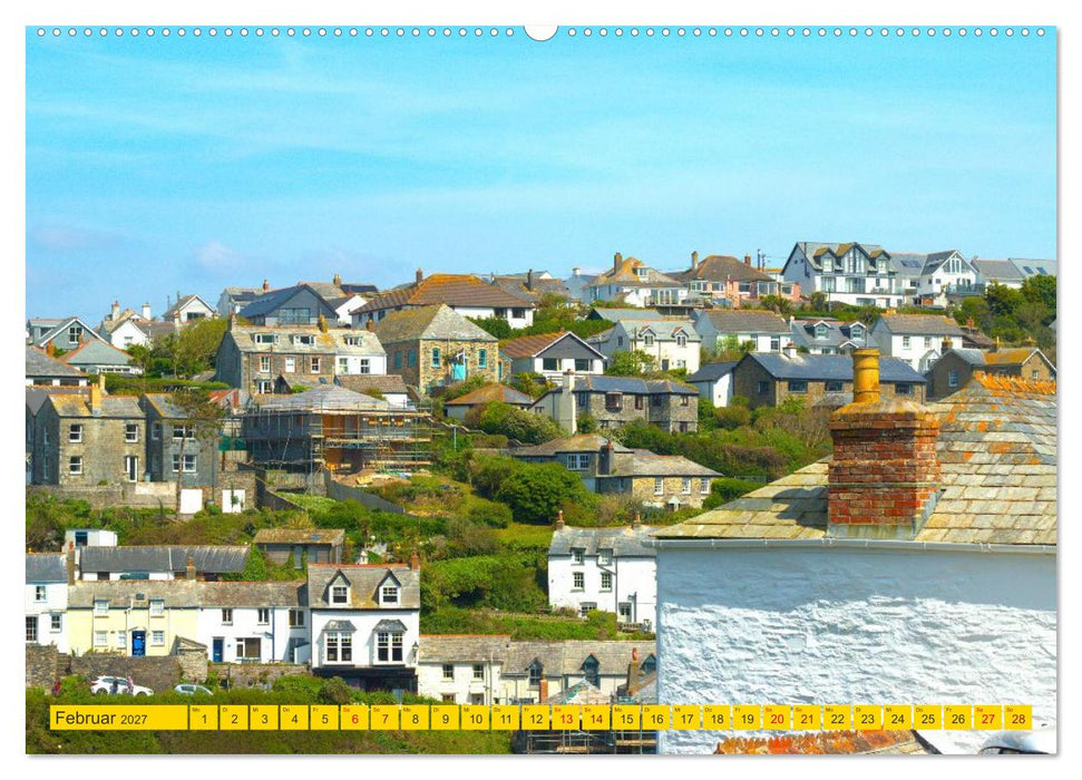 Port Isaac, Heimat der Fishermen`s Friends (CALVENDO Wandkalender 2027)