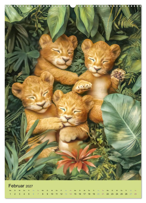 Einfach niedlich - Gruppenportraits (CALVENDO Premium Wandkalender 2027)
