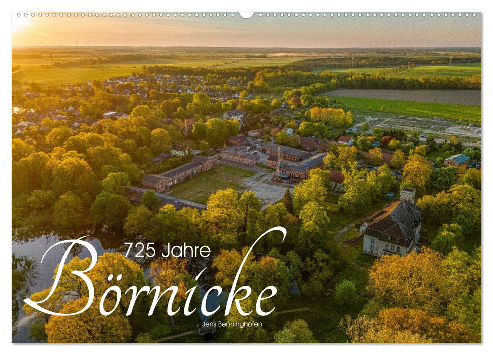 725 Jahre Börnicke (CALVENDO Wandkalender 2027)