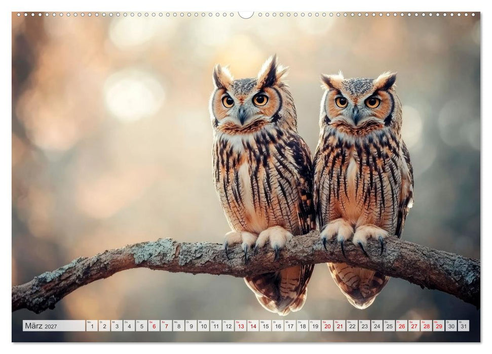 EULEN Wächter des Waldes (CALVENDO Wandkalender 2027)