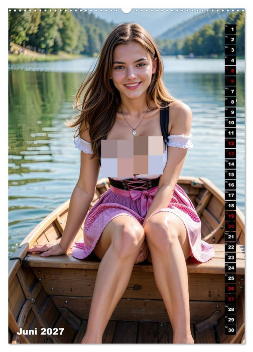 Dirndl Almanach (CALVENDO Premium Wandkalender 2027)