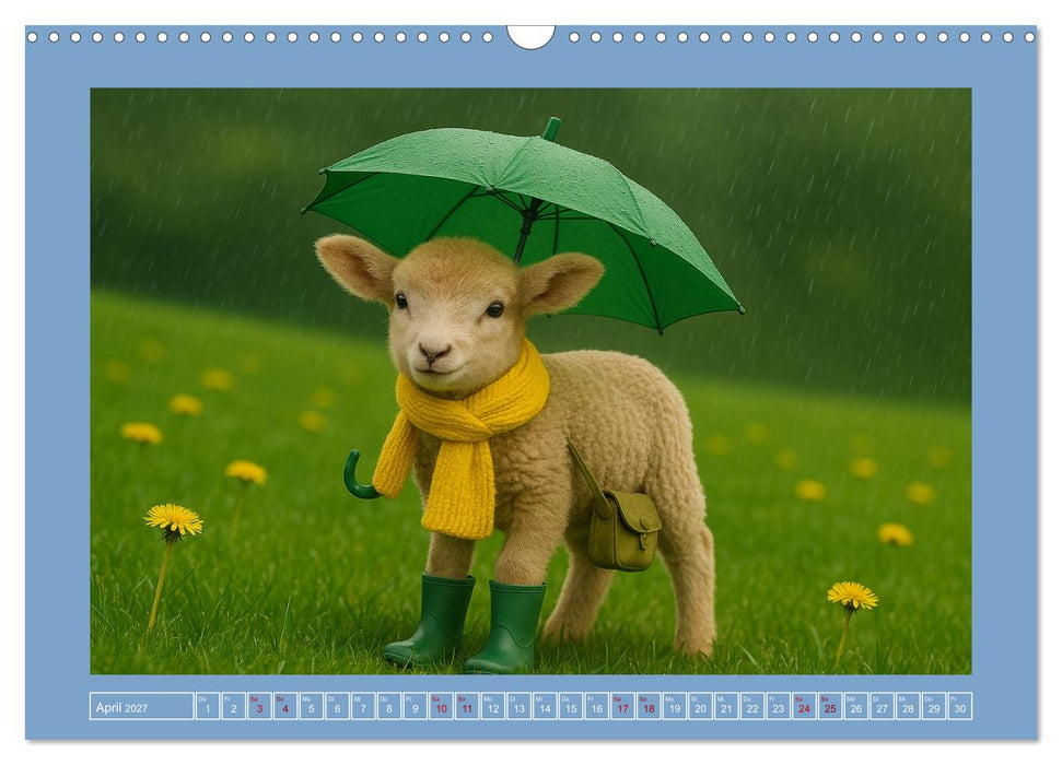 Tierbaby von heute! (CALVENDO Wandkalender 2027)
