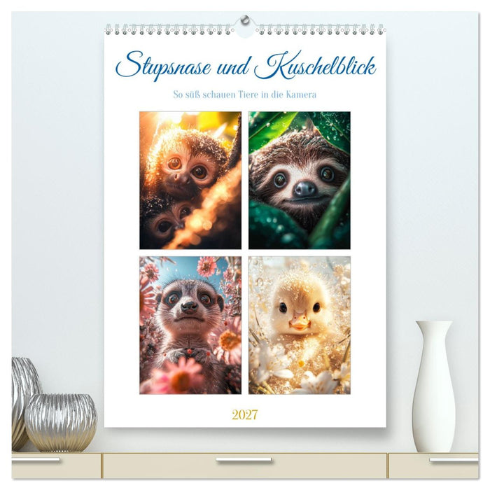 Stupsnase und Kuschelblick (CALVENDO Premium Wandkalender 2027)