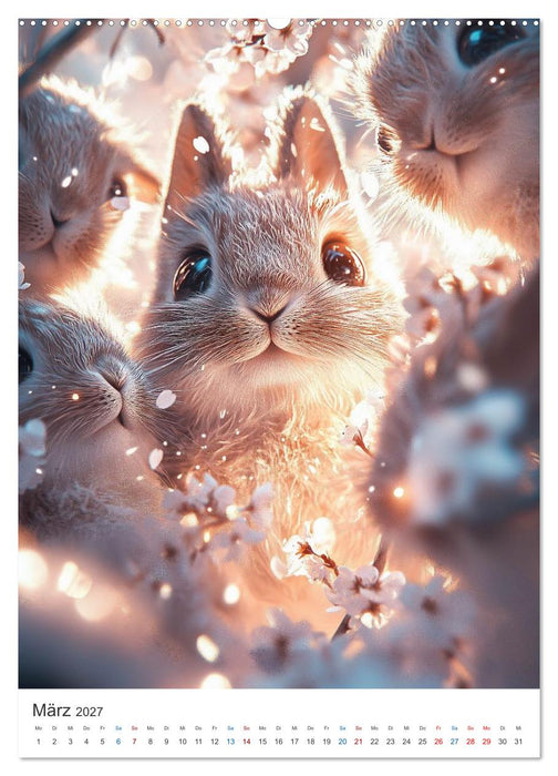 Stupsnase und Kuschelblick (CALVENDO Premium Wandkalender 2027)