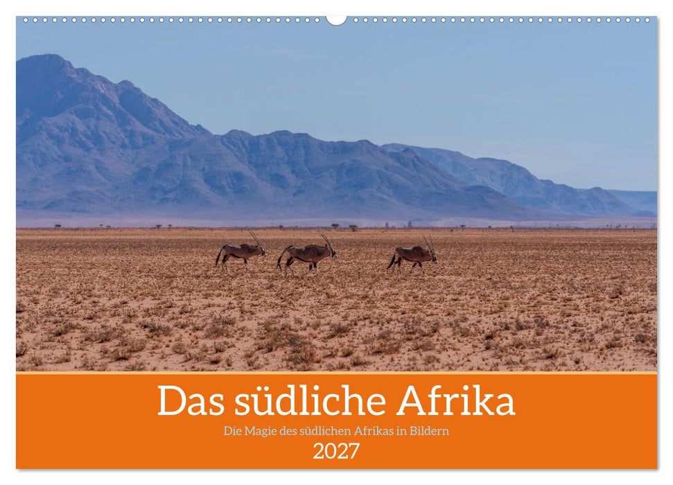 Das südliche Afrika 2027 (CALVENDO Wandkalender 2027)