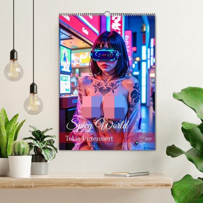 Spicy World - Tokio Unzensiert (CALVENDO Wandkalender 2027)