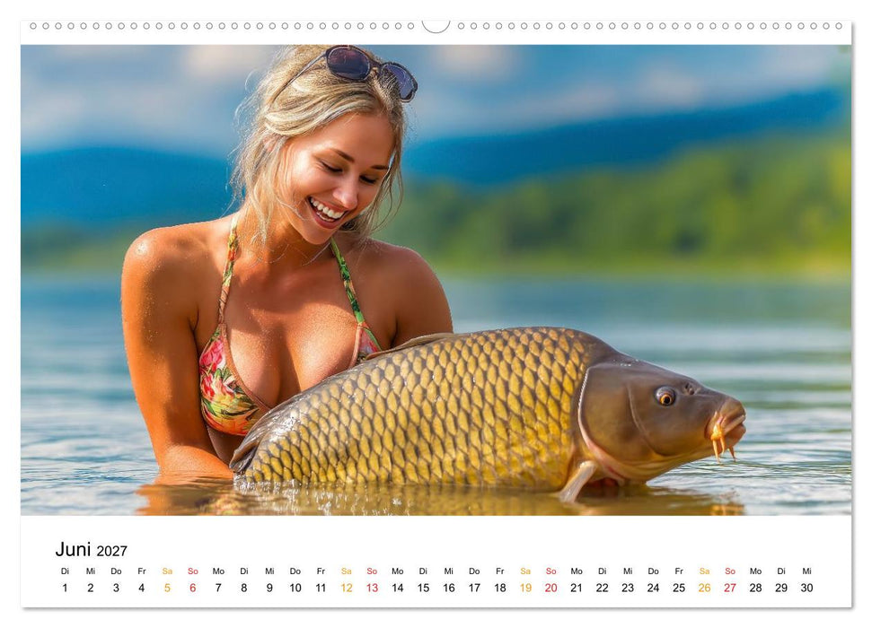 Heiß auf Karpfen (CALVENDO Wandkalender 2027)