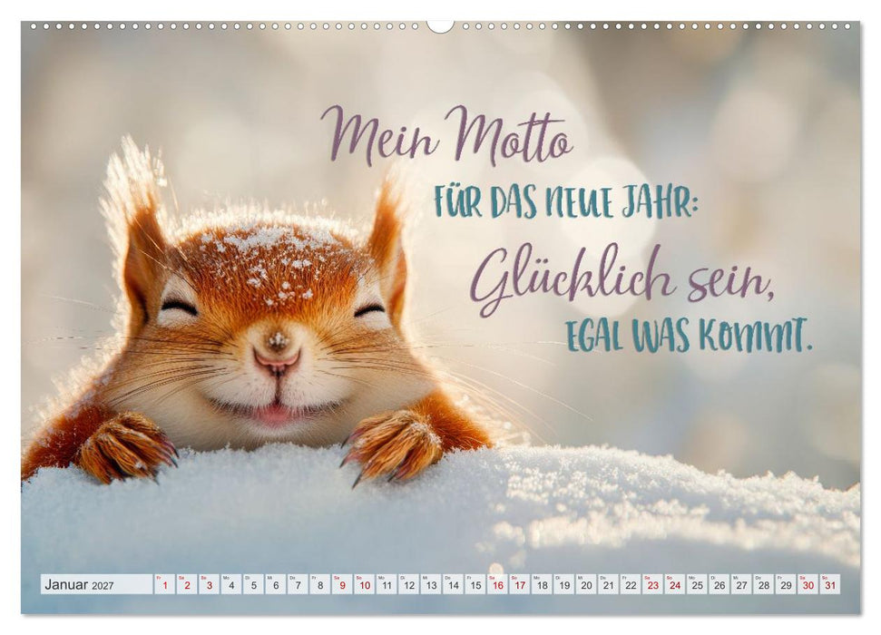 Ein tierisch gutes Jahr (CALVENDO Wandkalender 2027)