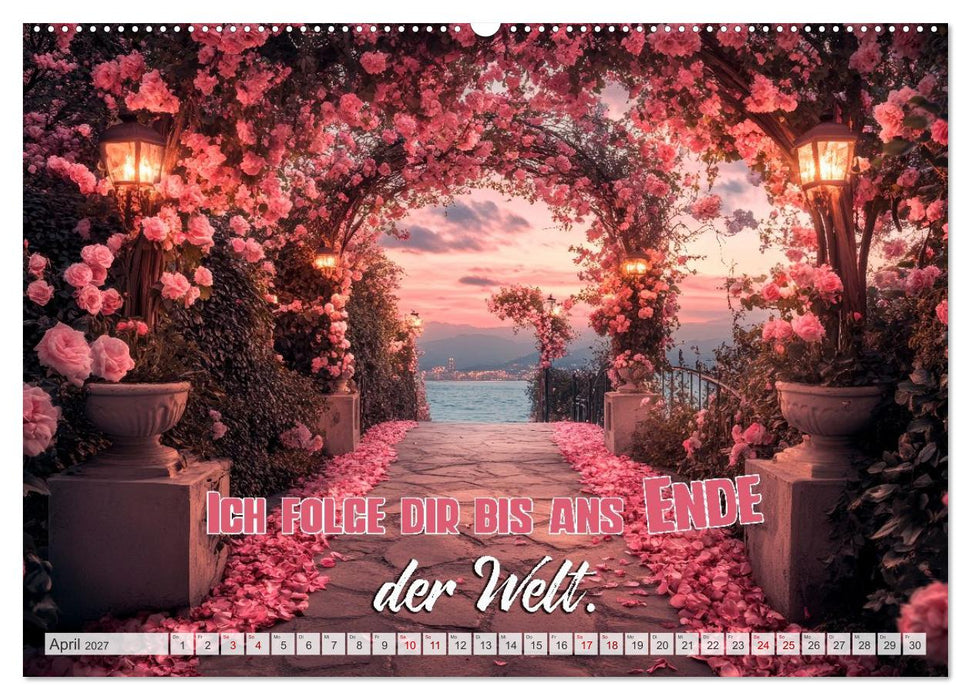 HERZENSSACHE Liebe und Dankbarkeit schenken (CALVENDO Wandkalender 2027)