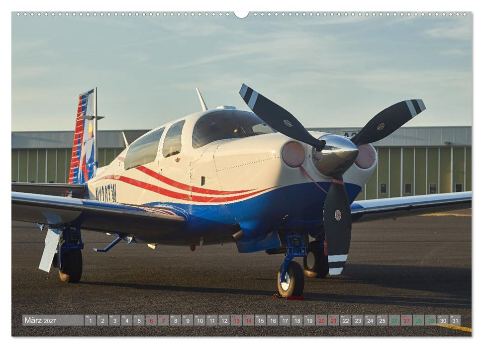 Flugzeuge und Hubschrauber im Porträt (CALVENDO Wandkalender 2027)