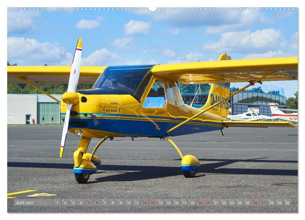 Flugzeuge und Hubschrauber im Porträt (CALVENDO Wandkalender 2027)