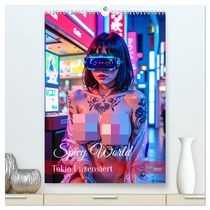 Spicy World - Tokio Unzensiert (CALVENDO Premium Wandkalender 2027)