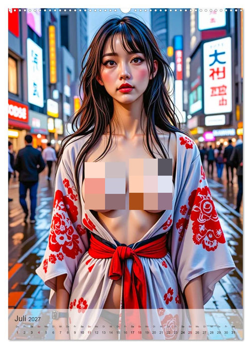 Spicy World - Tokio Unzensiert (CALVENDO Premium Wandkalender 2027)