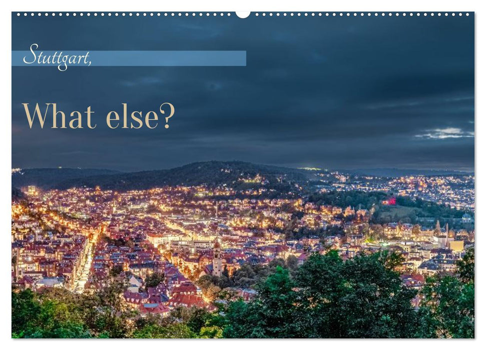 Stuttgart, What Else? (CALVENDO Wandkalender 2027)