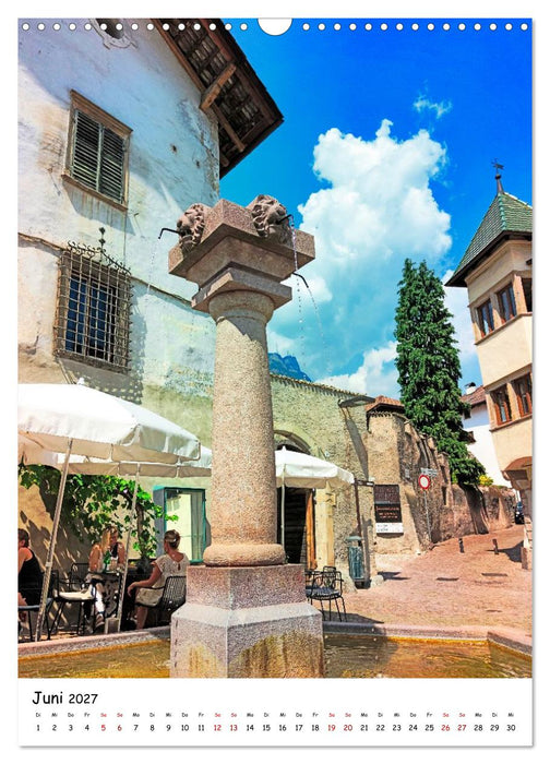 Südtirol zum Kennenlernen im Sommer (CALVENDO Wandkalender 2027)