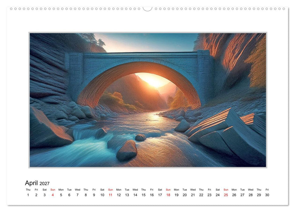 Landscapes for Meditation (CALVENDO Monthly Calendar 2027)
