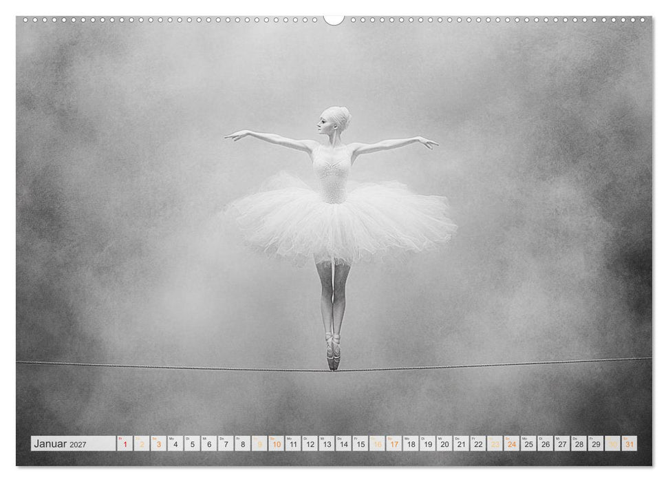 Im Pas de Deux mit der Stille (CALVENDO Premium Wandkalender 2027)