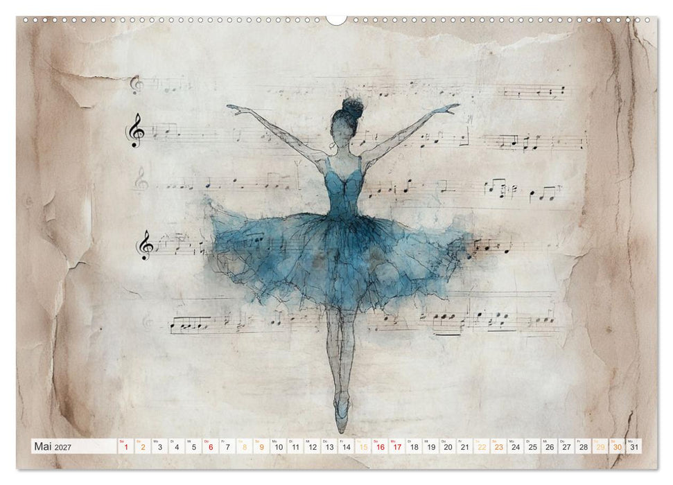 Im Pas de Deux mit der Stille (CALVENDO Premium Wandkalender 2027)
