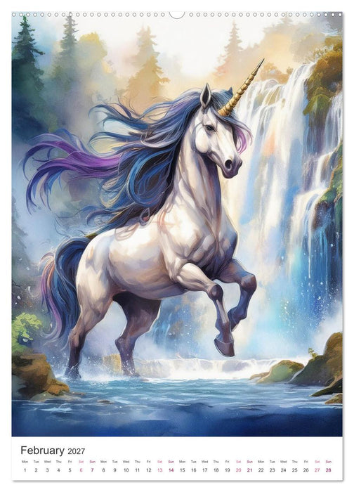 Fantastic horses from myths and legends (CALVENDO Monthly Calendar 2027)