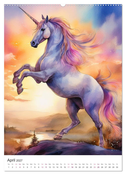 Fantastic horses from myths and legends (CALVENDO Monthly Calendar 2027)
