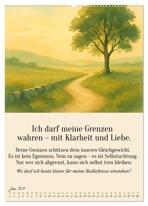 12 Schlüssel zur inneren Freiheit - Ein Jahr für dein inneres Zuhause – liebevoll, mutig, echt. (CALVENDO Premium Wandkalender 2027)