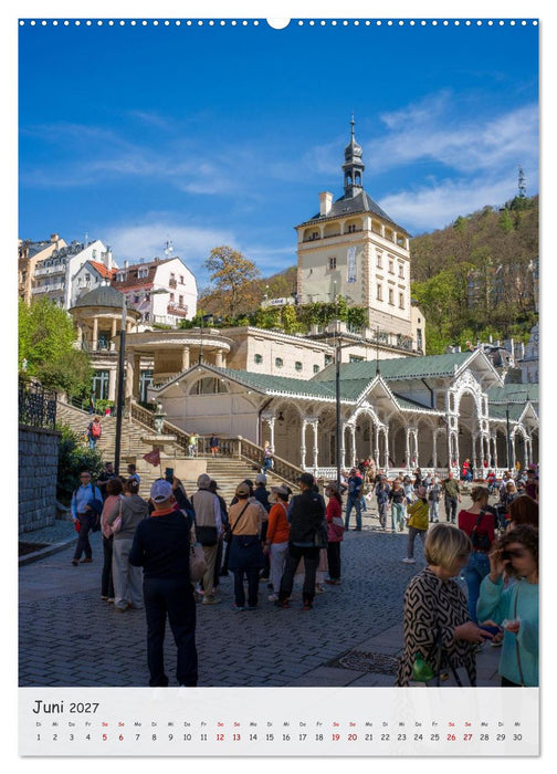 Karlsbad / Karlovy Vary - Heilbad im Westböhmischen Bäderdreieck (CALVENDO Premium Wandkalender 2027)