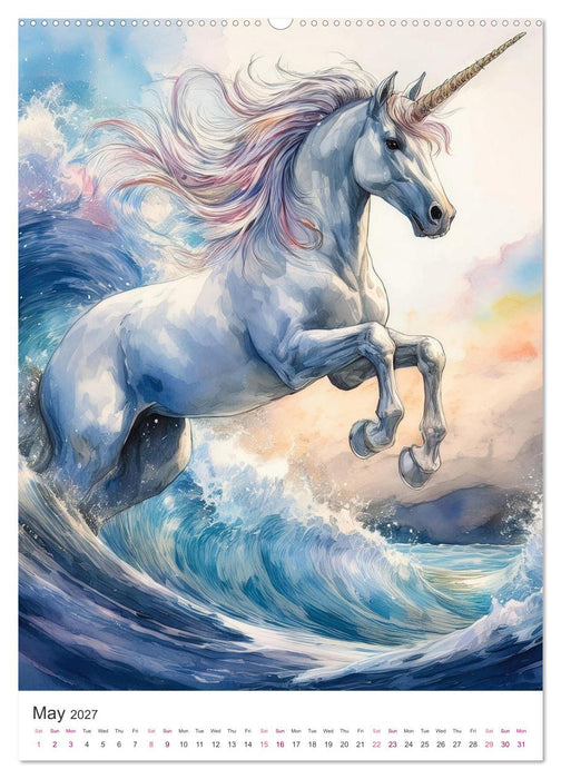 Fantastic horses from myths and legends (CALVENDO Premium-Calendar 2027)