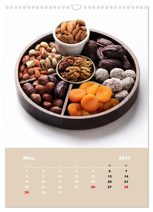 Süße Vielfalt – Monat für Monat (CALVENDO Wandkalender 2027)