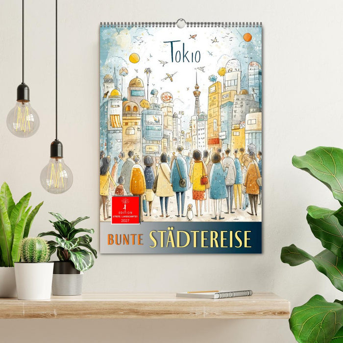Bunte Weltreise (CALVENDO Wandkalender 2027)