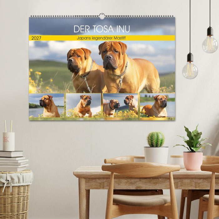 Der Tosa Inu. Japans legendärer Mastiff (CALVENDO Wandkalender 2027)