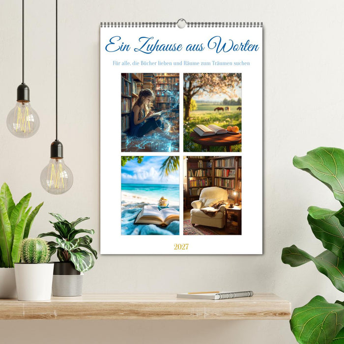 Ein Zuhause aus Worten (CALVENDO Wandkalender 2027)