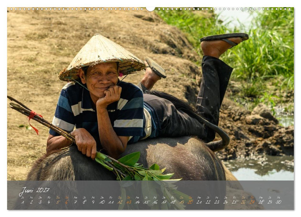 Vietnam von Hanoi bis Phu Quoc Menschen, Landschaften und Städte (CALVENDO Premium Wandkalender 2027)