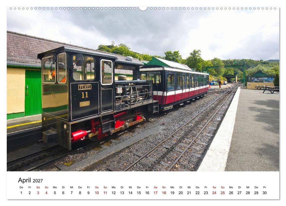 Wales Land der Sehenswürdigkeiten, Landschaften und Natur (CALVENDO Premium Wandkalender 2027)