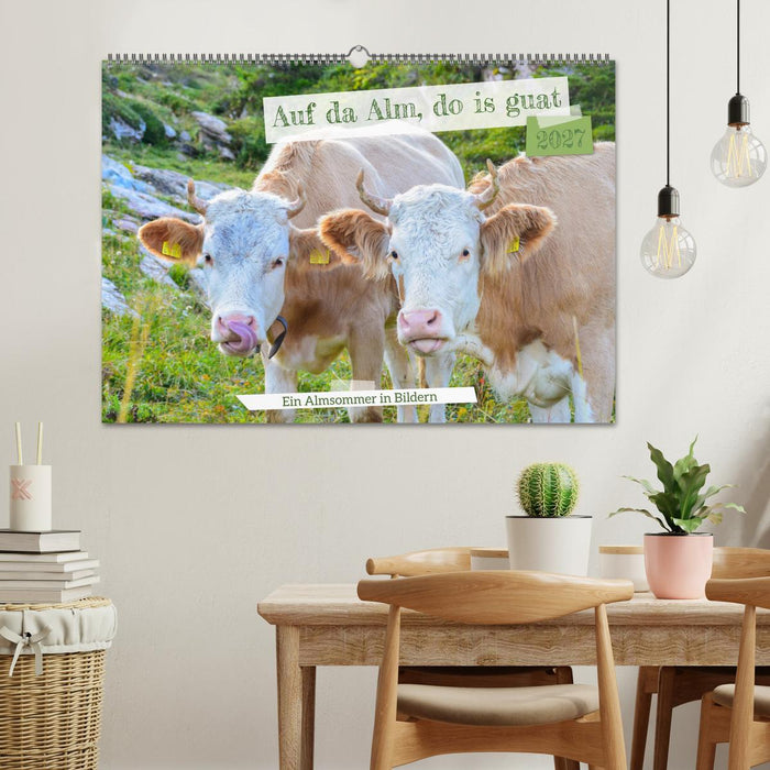 Bergstille – Momente auf der Alm (CALVENDO Wandkalender 2027)