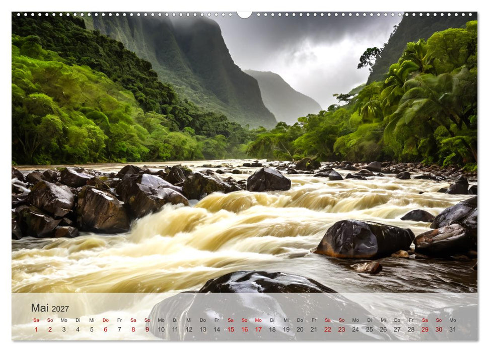 Flüsse der Fantasie (CALVENDO Wandkalender 2027)