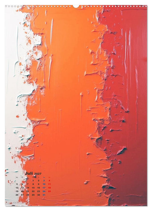 Rakel Kunst - Eine Form der künstlerischen Technik (CALVENDO Premium Wandkalender 2027)
