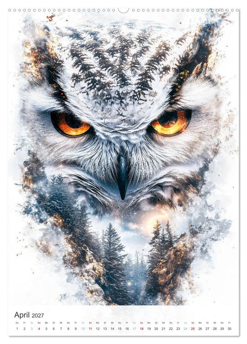 Flüstern im Wald (CALVENDO Premium Wandkalender 2027)