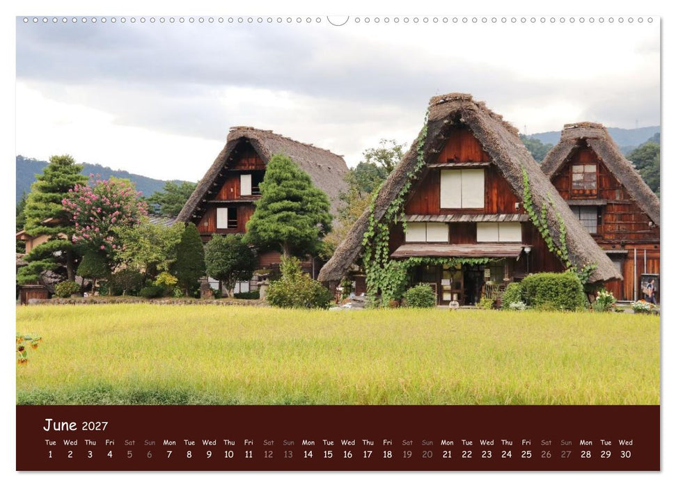 Japan - modern and traditional (CALVENDO Monthly Calendar 2027)