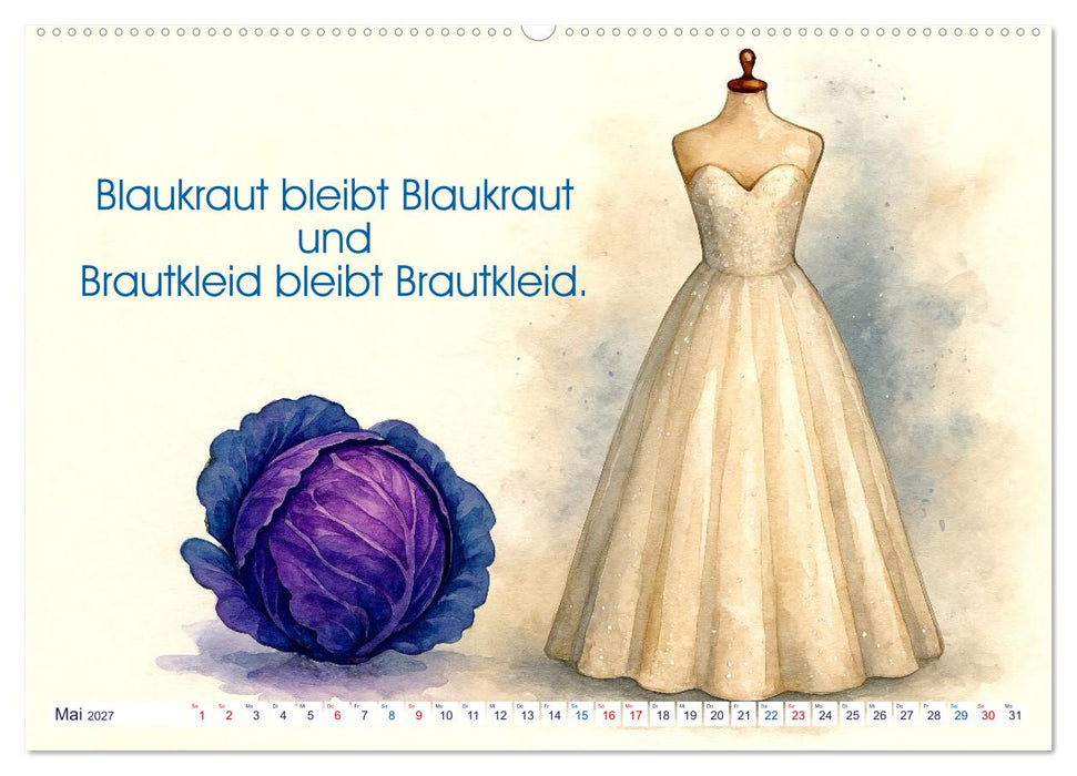 Zackige Zungenbrecher (CALVENDO Premium Wandkalender 2027)