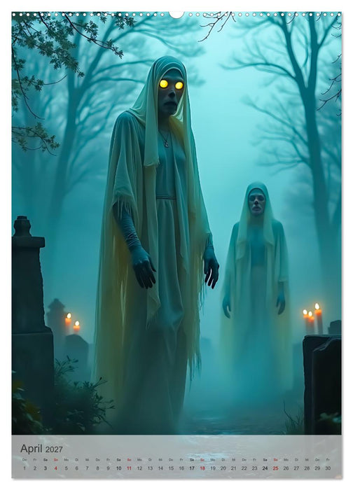 Slawische Mythologie - Götter, Helden und Monster (CALVENDO Wandkalender 2027)